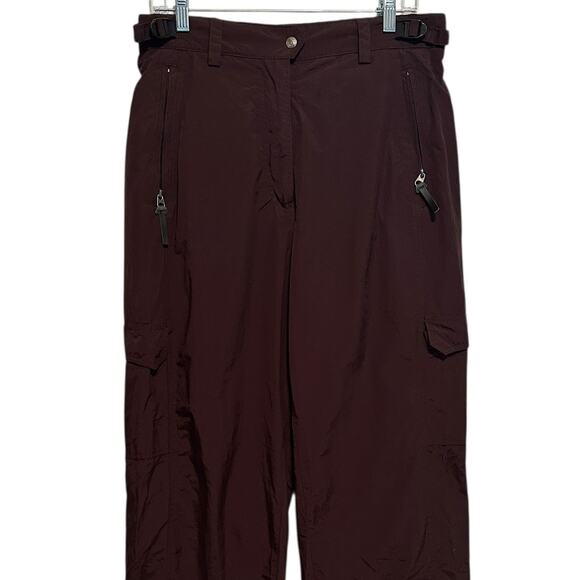Bonfire Vaporlite Snowboarding Pants Womens Large Silver Series Maroon Winter - Picture 10 of 10